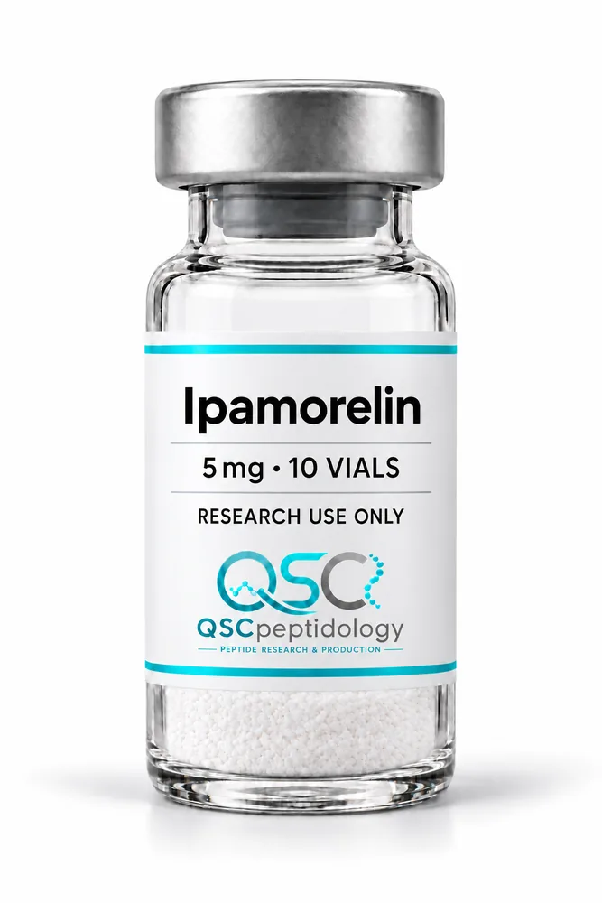 Ipamorelin 5mg (عبوة بها 10 قارورة) QSC Peptidology