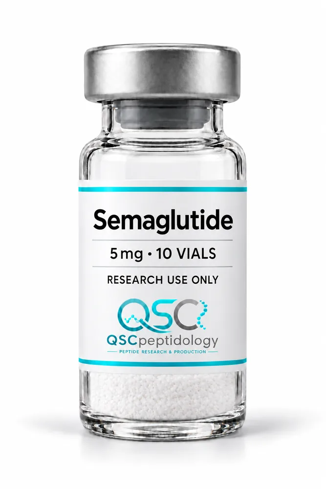 Semaglutide 5mg (عبوة بها 10 قارورة) QSC Peptidology